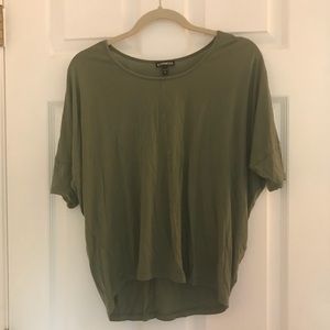 Express Green Top